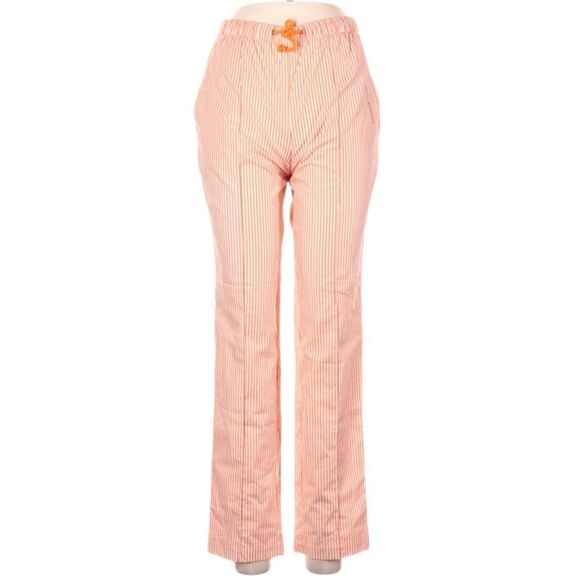 NWT ASTRID DEIGNER Striped Cotton Pants L - Picture 2 of 11